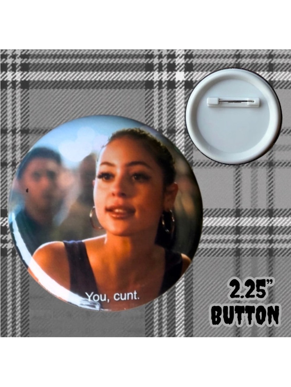 Euphoria Maddy Perez 2.25" Handmade Button